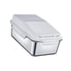 thumbnail image 2 of Contenedor de almacenamiento de granos de acero inoxidable con tapa, caja organizadora para almacenar alimentos para mascotas Blanco para 5KG, 2 of 9