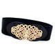 thumbnail image 1 of Cinturón elástico de cintura elástica para mujer, cinturón negro, cinturón ancho decorativo elástico que combina con todo, 1 of 5