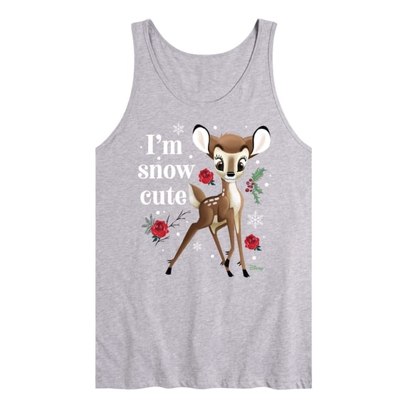Disney Bambi - Christmas - I'm Snow Cute - Men's Jersey Tank Top