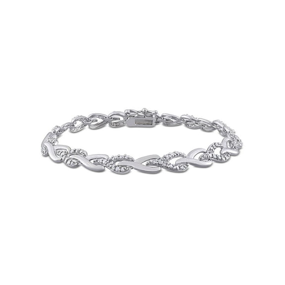 Everly Women's Diamond Sterling Silver Tennis Bracelet