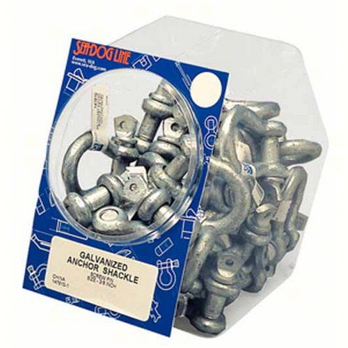 Sea Dog Galvanized Shackles Pop Display 147810-5