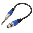 thumbnail image 2 of Enchufe Hembra XLR 1/4 CUTICAT Cable de conexión XLR 1/4 TRS, 2 of 6