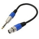 thumbnail image 2 of de Cables de XLR de sonido A 1/4 TRS Adaptador Cable de Extensión, 2 of 7