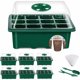 thumbnail image 1 of Mini Invernadero para Plantas, 6 Piezas Bandeja de Plántulas de Interior de 72 Celdas Bandeja de Plántulas Caja de Cultivo de Vivero con Cubierta Duradera y Ventilación, 1 of 5