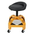thumbnail image 2 of Resistente-Resistente Mechanic con Ruedas Stool 360° Swivel Ruedas Ajustable Altura 23-27cm Acolchado Seat & Backrest Double Mesh Frame Tool Bandejas Almacenamiento 300 lbs Capacity Ideal Para..., 2 of 6