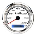 thumbnail image 2 of Velocímetro de 85 Mm Indicador de Odómetros Señal de 0 Km / Colores - Blanco shamjiam Manómetro digital, 2 of 7