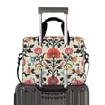 thumbnail image 2 of FORMRS 16" Laptop Bag Carrying Sleeve Case with Handle Travel Shoulder Briefcase, Beige Red Floral, 2 of 8