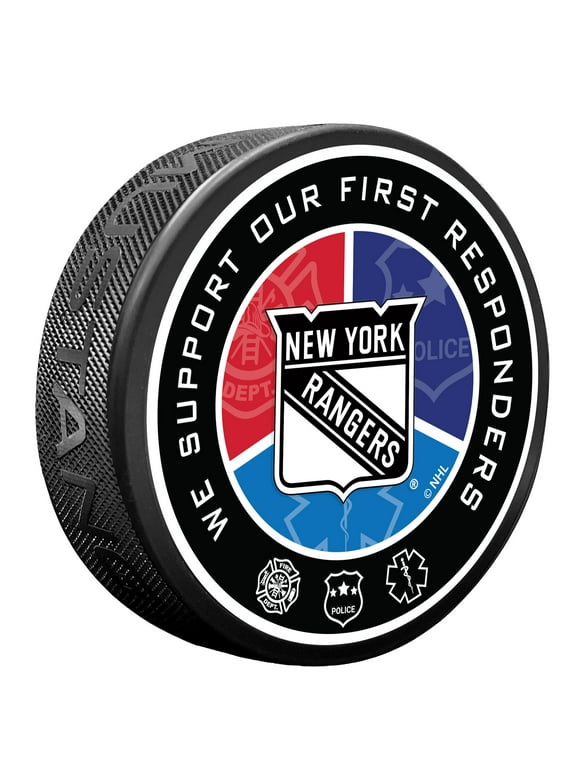 New York Rangers First Responders Puck