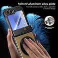 thumbnail image 3 of Designed for Samsung Galaxy Z Flip 4 Case Magnetic with Ring Kickstand [Compatible with Mag-Safe], Slim Shockproof Anti-Scratch Phone Case Cover for Samsung Galaxy Z Flip 4,Gold, 3 of 12