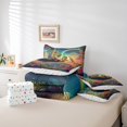 thumbnail image 5 of Feelyou 3D Cute Sloth Bedding Comforter Set 7-Piece, Dreamy Starry Sky King Bedding Sets, Animal Wildlife Bed Sheets, Breathable Room Decor, 5 of 7