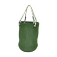 thumbnail image 2 of Almencla Canvas Bucket with PP Base Foldable Insulated Design Canvas Bucket Bag Green, 2 of 8