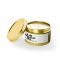thumbnail image 4 of Paralegal Era Tin Candle Gifts Home Office Decor Vanilla Coffee Scented, 4 of 5