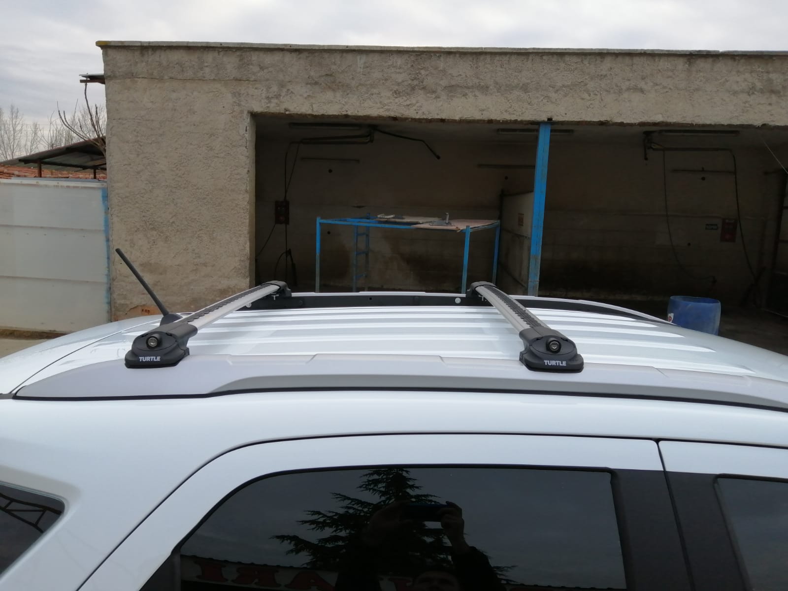 Buy Ford EcoSport Roof Rack Cross Bars Black Color Online at Lowest