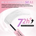 thumbnail image 6 of Aliver Lash Bond and Seal, 2 in 1 DIY Eyelash Extension Adhesive Lash Glue, Super Strong Hold 72 Hours Waterproof, 2 Pack (Pink), 6 of 10