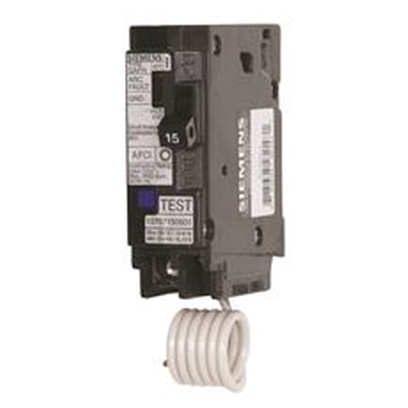Qaf Plug In Arc Fault Combination Breaker 1 Pole 15 Amps