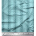 thumbnail image 1 of Soimoi Satin Silk Fabric Stripe Shirting Print Fabric by The Yard 42 Inch Wide, 1 of 1