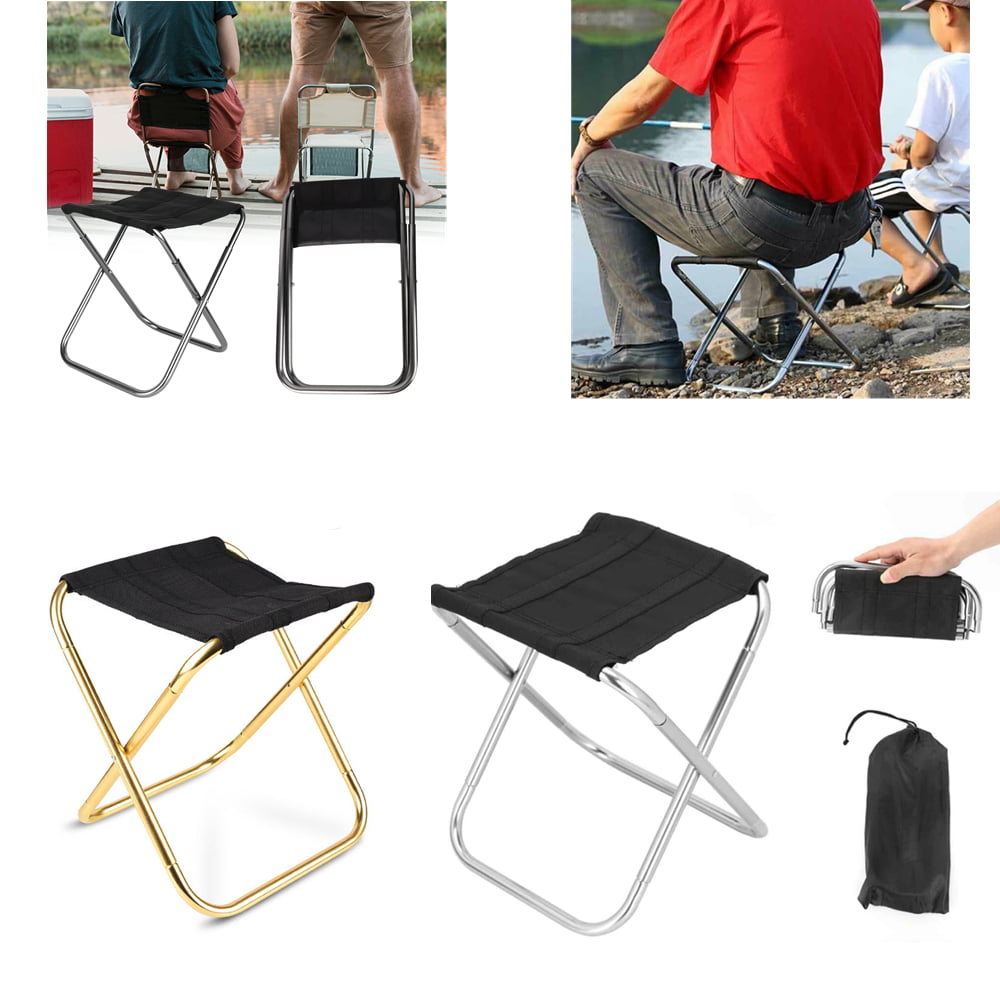 Mini Portable Folding Chair Outdoor Fishing Camping Picnic Travel Beach Stool 