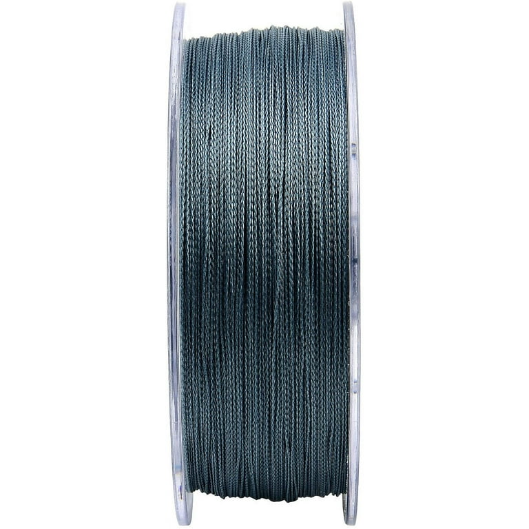 KastKing SuperPower Braided Fishing Line,Low-Vis Gray,40 LB,1097 Yds 