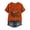 Orange4, variant on Halloween Shirts for Women Graphic Tees Fall is My Favorite Color Print T-Shirt