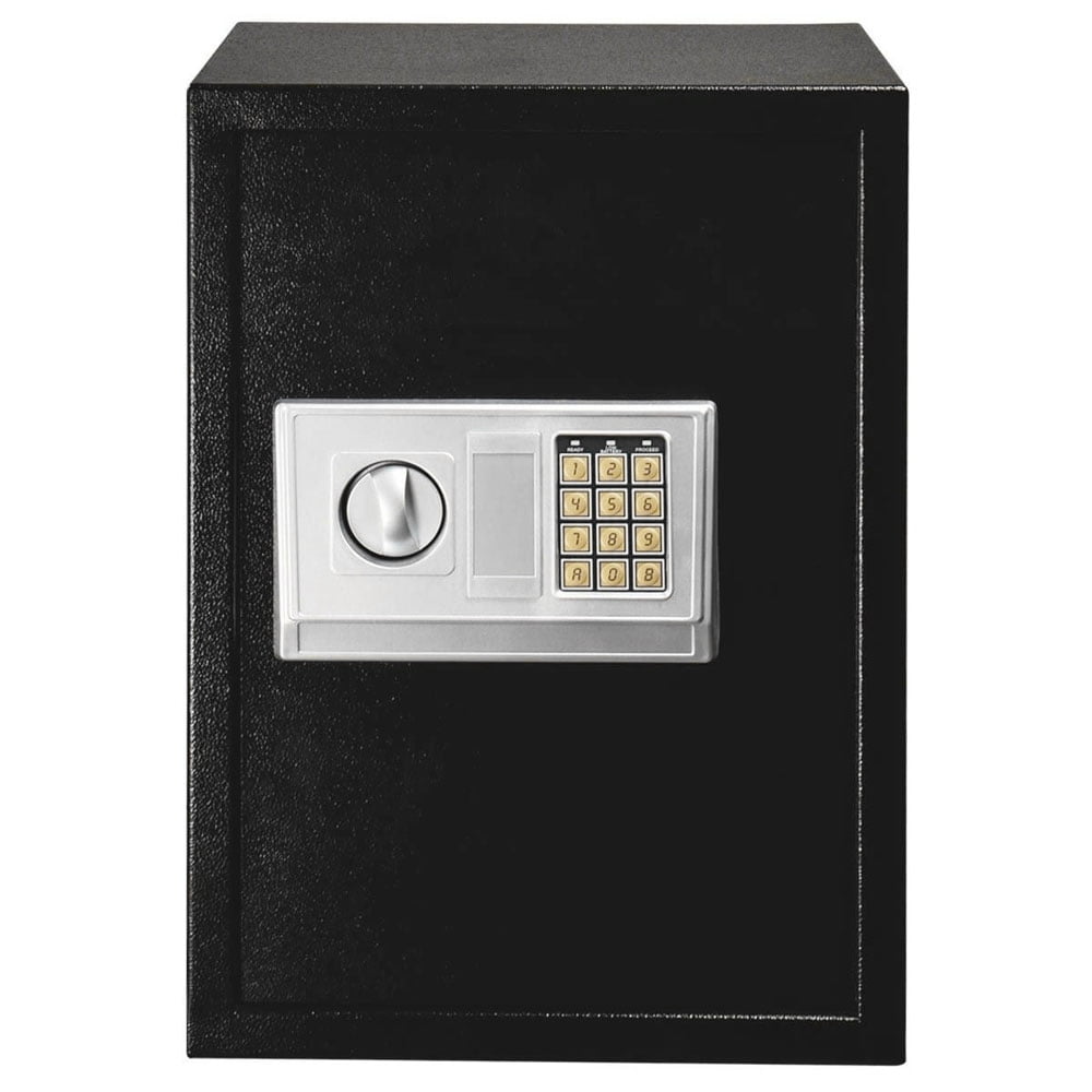 Kepooman Electronic Deluxe Digital Security Safe Box for Home Office, Black Kepooman Electronic Deluxe Digital Security Safe Box for Home Office, Black