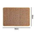 thumbnail image 5 of Cat Scratcher Mat ， Natural Sisal Scratching Pad, Anti-Slip Cat Scratch Rug Sleeping Carpet for Cat Grinding Claws & Protecting Furniture, 5 of 5