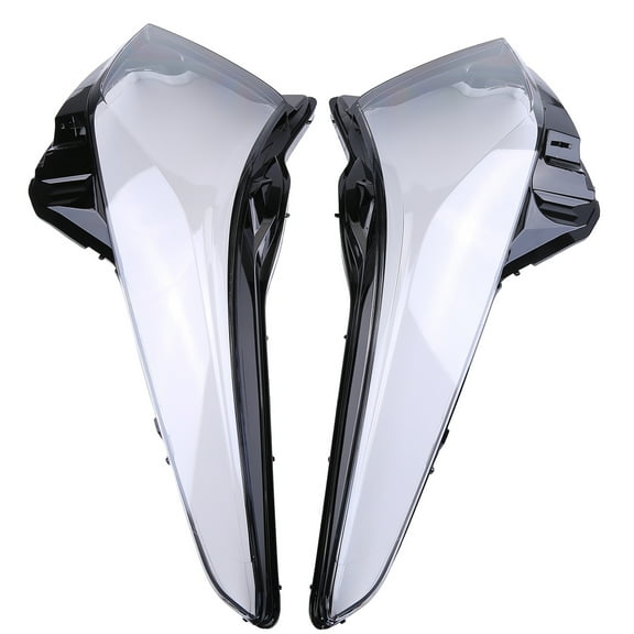 Zcargel 2Pcs Headlamp Covers Clear Lens Protectors for Cadillac ATS 2013-2018