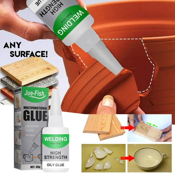 Pegamento para pisos Hide Glue de 8 oz, pegamento de silicona en barra, pegamento en barra de resistencia extra para niños, pegamento oleoso de alta resistencia, súper fuerte para resina, cerámica,