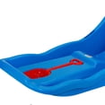 thumbnail image 6 of yotijay Snow Sled Sleigh Large with Brake Winter Snow Sledding Heavy Duty Winter Toy Blue, 6 of 9