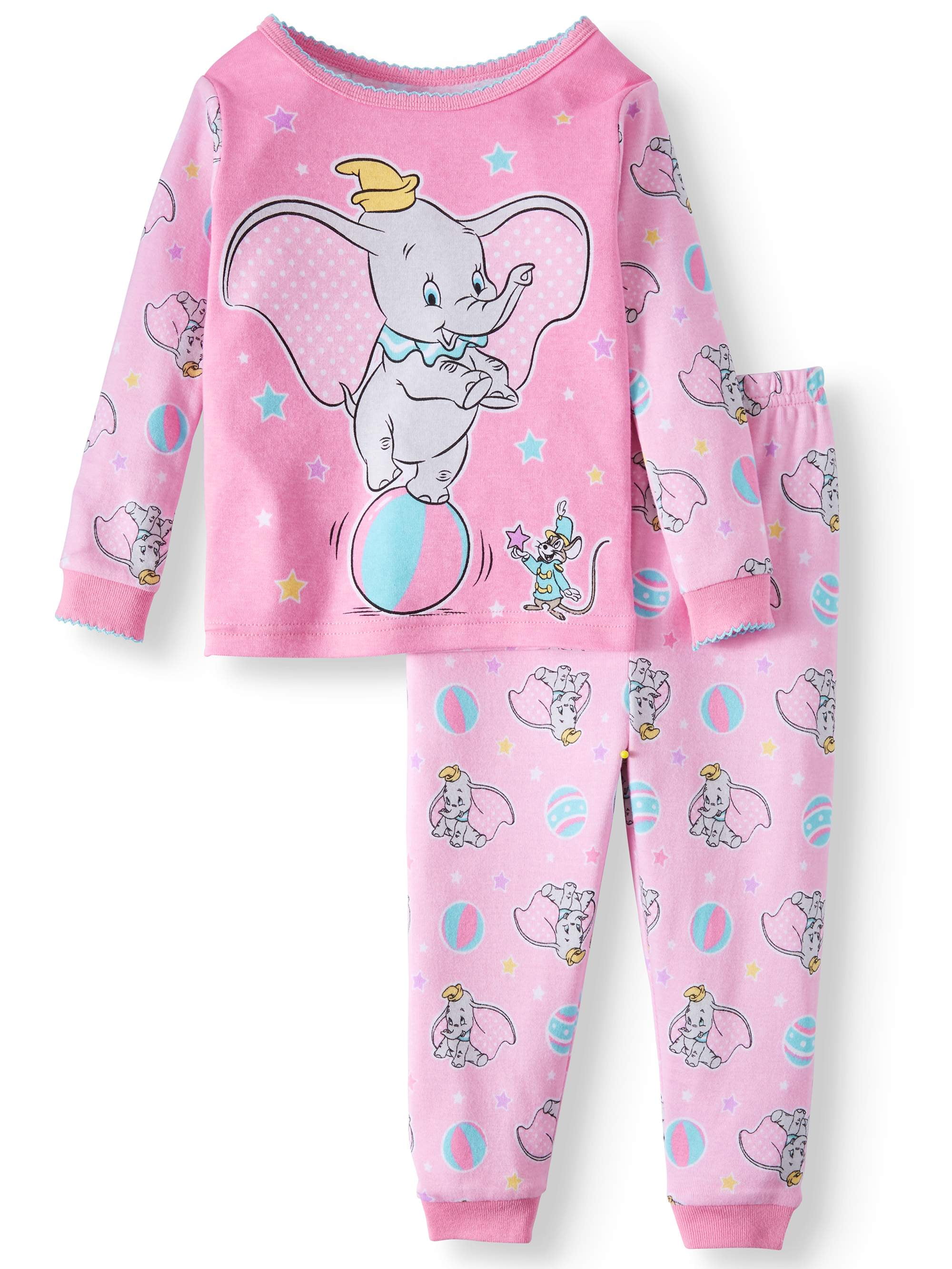 Dumbo Pajamas, 2pc Set (Baby Girls) Walmart Inventory Checker BrickSeek