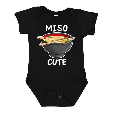 

Inktastic Miso Cute with Miso Soup Boys or Girls Baby Bodysuit