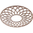 thumbnail image 2 of 24"OD x 8 1/4"ID x 3/8"T Cannes Wood Fretwork Pierced Ceiling Medallion, Wood (Paint Grade), 2 of 3