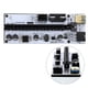 thumbnail image 5 of Monstrate Adaptador PCI-E 1X a 16X, convertidor PCI-Express, puerto de alimentación de 6 pines y 4 pines, dispositivo de minería, accesorios de Cables de computadora Negro, 5 of 6