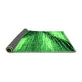 thumbnail image 2 of Ahgly Company Indoor Rectangle Abstract Green Modern Area Rugs, 8' x 12', 2 of 4