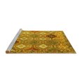 thumbnail image 2 of Ahgly Company Machine Washable Indoor Rectangle Persian Yellow Traditional Area Rugs, 8' x 12', 2 of 4