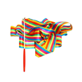 thumbnail image 1 of Ribbon Dance Rainbow Ribbon Children's Dance Gymnastics Rhythm Stick Colorful Gymnastics Ribbon Sporting Goods (6M), 1 of 6