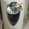 thumbnail image 3 of Floor Adjustable Vertical Ashtray Outdoor Courtyard Windproof Vertical Ashtray with Lid Bendable Pipe, 3 of 5