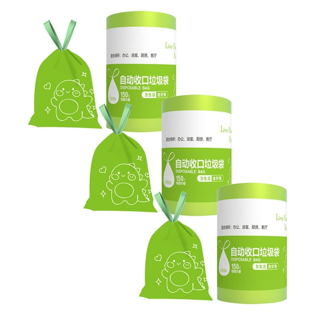 Compostable Garbage Bags Small Can Liners Biodegradable Kitchen Bathroom Bedroom Waste Disposal