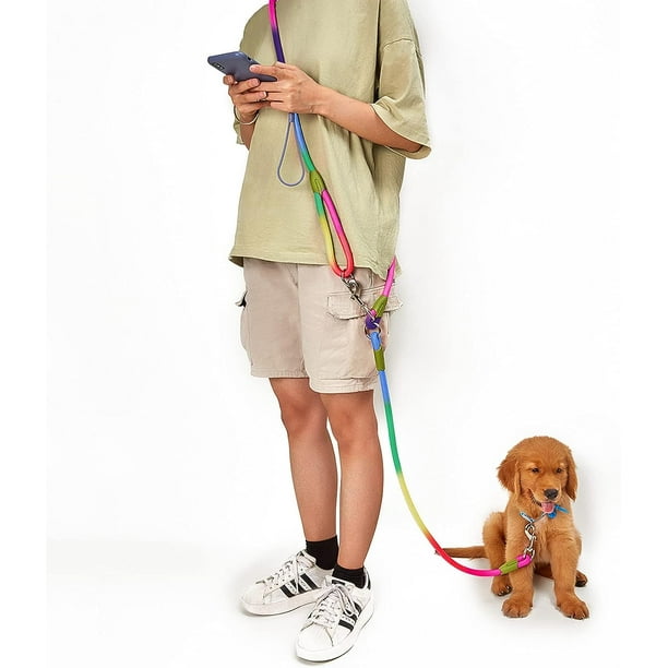 Correa Antideslizante De Seguimiento Para Perros – 2m, 3m O 5m De Largo – Agarre Máximo En Nylon – Entrenamiento Y Paseo – Unisex