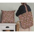 thumbnail image 5 of Soimoi Poly Georgette Fabric Leaves & Rose Floral Printed Fabric 1 Yard 42 Inch Wide, 5 of 5