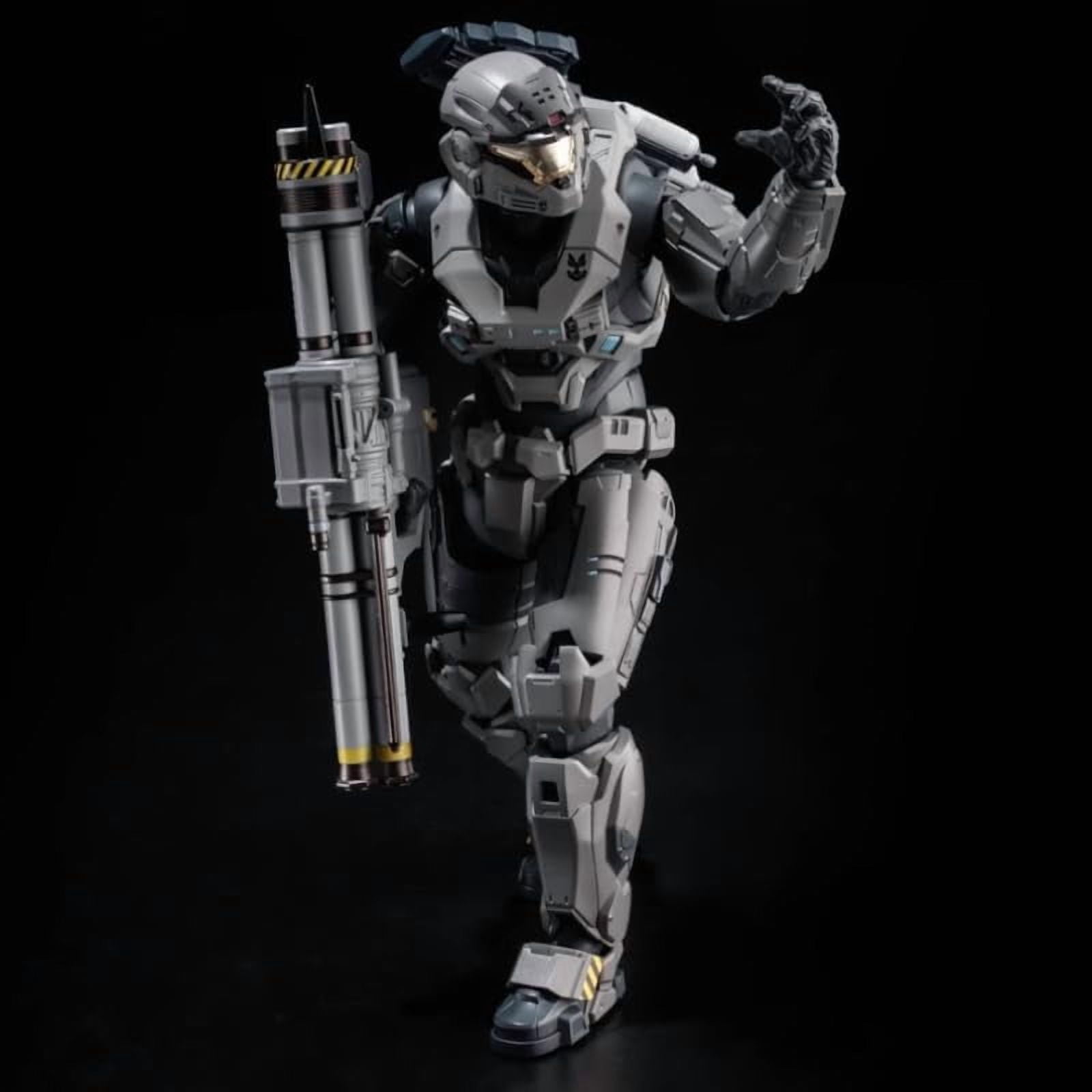 Spartan-B312 Figure Hold A Gun Movable Replacement Spartan-B312 Anime Figures 18cm/7.1inch Handmade PVC Cartoon Manga Game Character Craft Gift