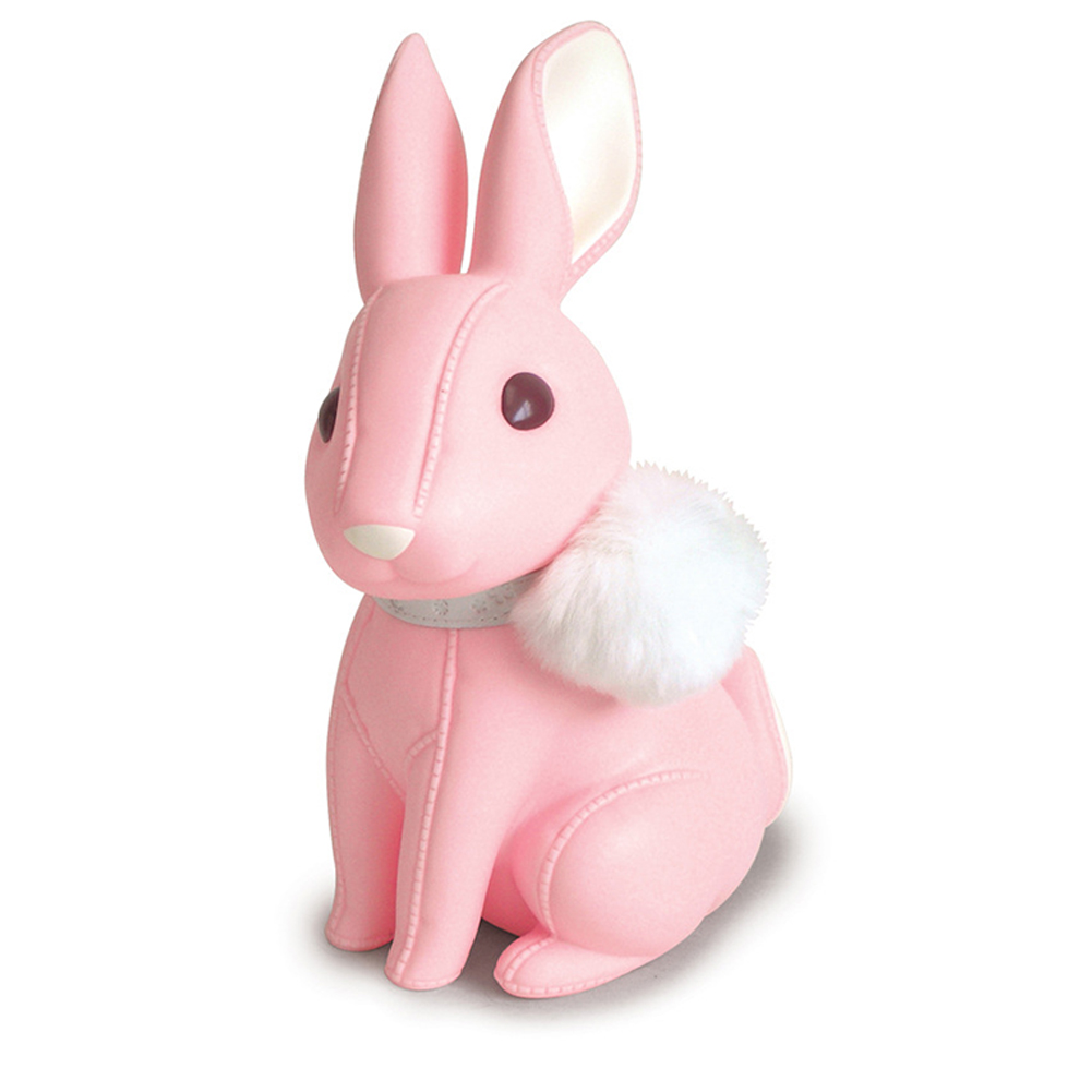White Rabbit Bank Toy Coin Bank Decorative Saving Bank Money Bank Adorable Rabbit Figurine for Boy Girl Baby Kid Child Adult Rabbit Lover by DomeStar Cute Rabbit Piggy Bank
