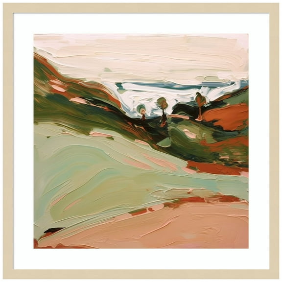 Amanti Art Mornings First Light Wood Framed Wall Art Print