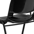 thumbnail image 6 of Flash Furniture Black Ergonomic Shell Chair with Right Handed Flip-Up Tablet Arm, 6 of 11