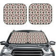 thumbnail image 2 of Haiem Christmas Cat Car Windshield Sun Shade (2 Pieces) Foldable Windshield Sun Shade Car Accessories for Truck SUV Pickup-Medium, 2 of 7