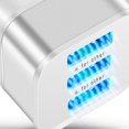 thumbnail image 2 of USB2.0 HUB Adaptador Wdftyju 3 puertos Cargadores de teléfonos móviles con indicador LED, 2 of 7
