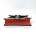thumbnail image 6 of Pre-Owned Gucci 421970 GG Double Chain Crossbody bag Shoulder Bag Beige Red (Good), 6 of 14