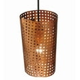 thumbnail image 2 of Meyda Tiffany 120614 Zara 6" Wide Mini Pendant - Copper, 2 of 7