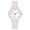 White, variant on Kids Analog Watch Boys Girls Learning Time Watches with Silicone Band Luminous hands Waterproof Watches Gift for Kids