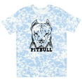 thumbnail image 3 of Inktastic Pitbull Sketch Portrait with Dog Breed Name T-Shirt, 3 of 5