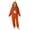 Beige(Pumpkin Ghost), variant on Halloween Jumpsuits for Women Fall Funny Cozy Pumpkin Ghost Hooded Flannel Pajamas Autumn Holiday Fashion One-Piece Outfit for Party Earthy Yellow XXL